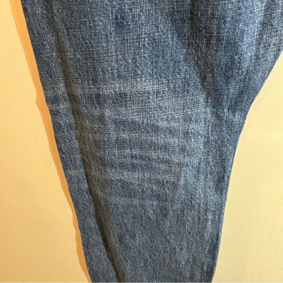 TAYLOR STITCH Sz 33 Slim Button Fly Mid-Wash 100% Organic Cotton Jeans - Picture 8 of 15